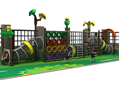 Outdoor Climbing Rope Tunnel for Children GZ-001
